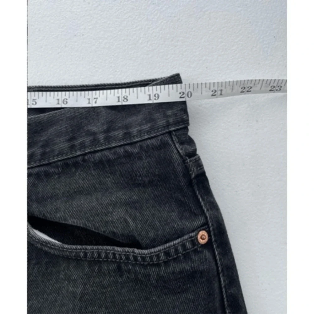 Levi's 505 Men's Jeans Black Denim‎ W40 L32 Regular Fit Straight Leg Cotton